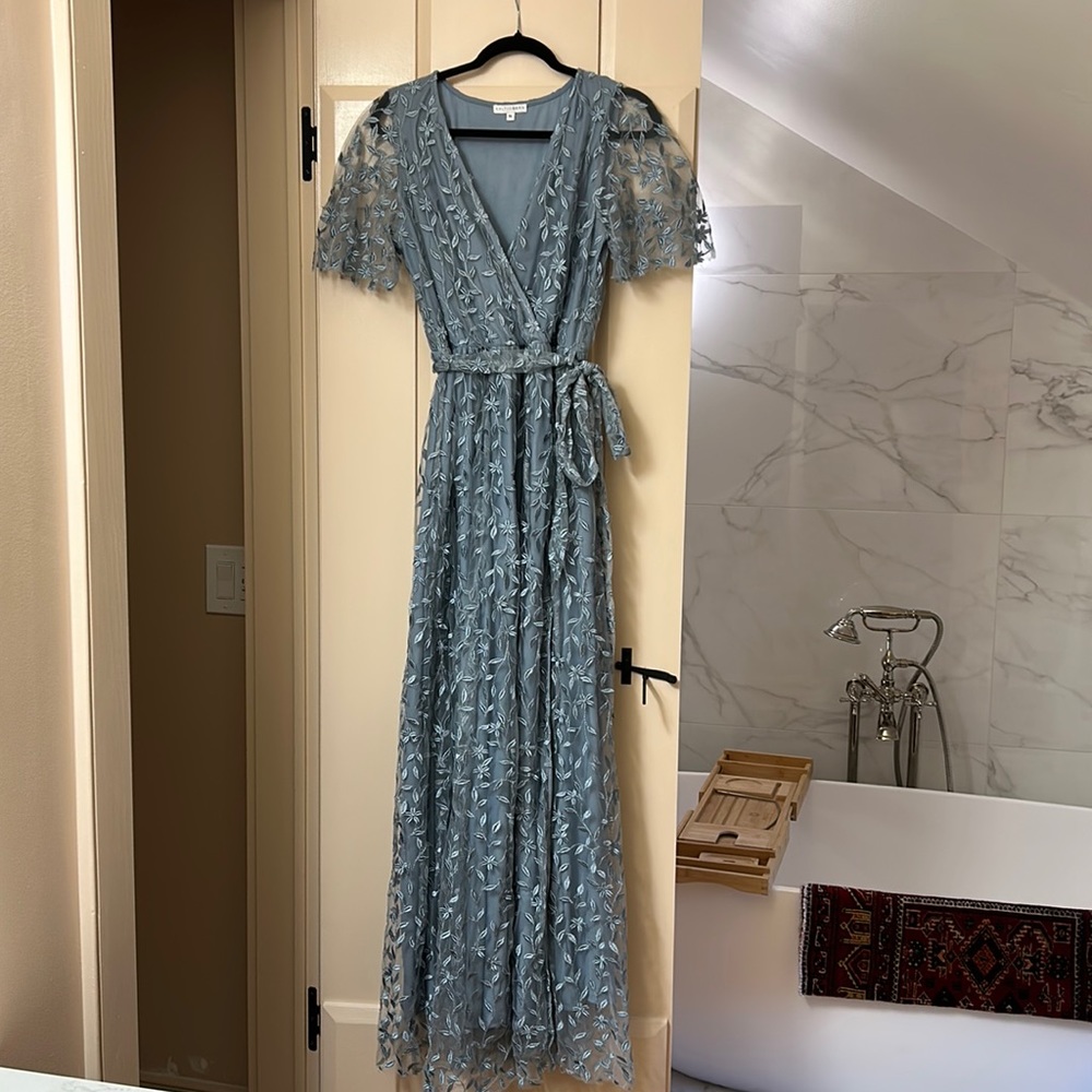 Baltic Born Marseille Embossed Maxi Dress